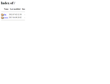 Tablet Screenshot of proftpd.mirror.facebook.net